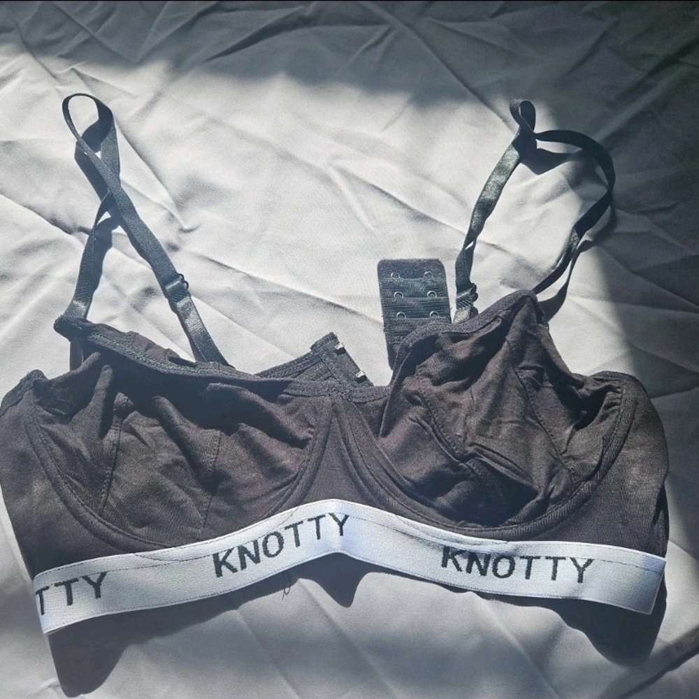Underwire Cute Black Women's Bra